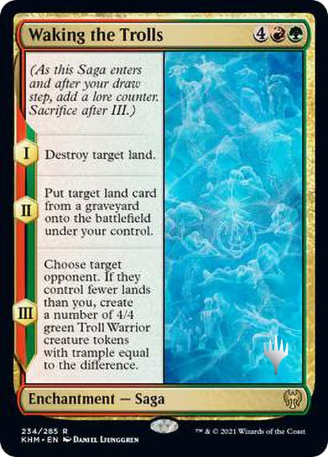 Waking the Trolls [Kaldheim Promos] | Devastation Store