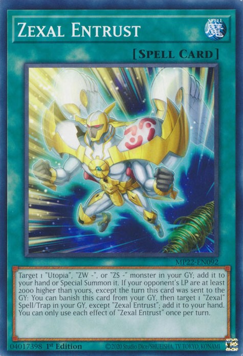 Zexal Entrust [MP22-EN092] Common | Devastation Store