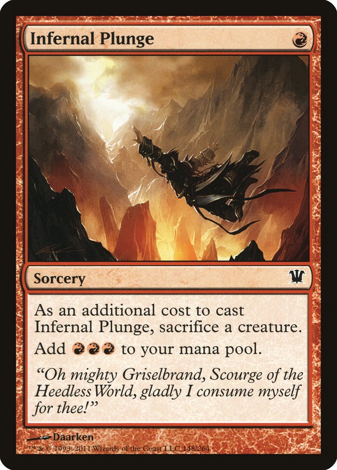 Infernal Plunge [Innistrad] | Devastation Store