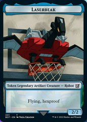 Powerstone // Laserbeak Double-Sided Token [The Brothers' War Tokens] | Devastation Store