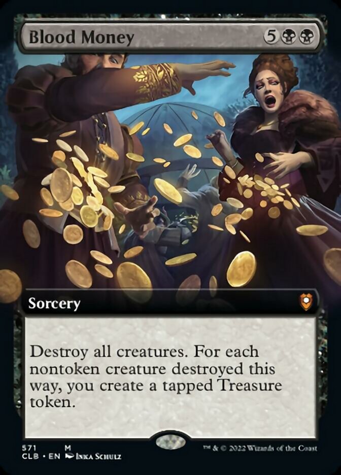 Blood Money (Extended Art) [Commander Legends: Battle for Baldur's Gate] | Devastation Store