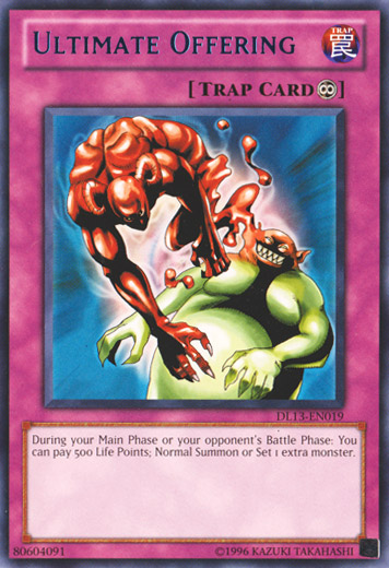 Ultimate Offering (Blue) [DL13-EN019] Rare | Devastation Store
