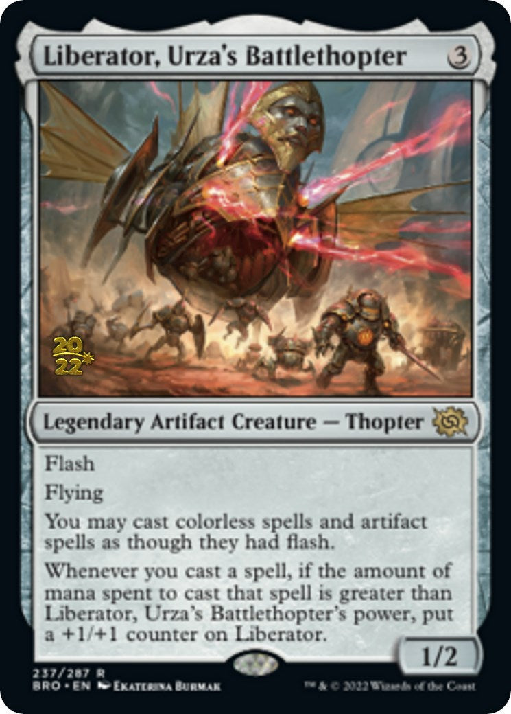 Liberator, Urza's Battlethopter [The Brothers' War Prerelease Promos] | Devastation Store