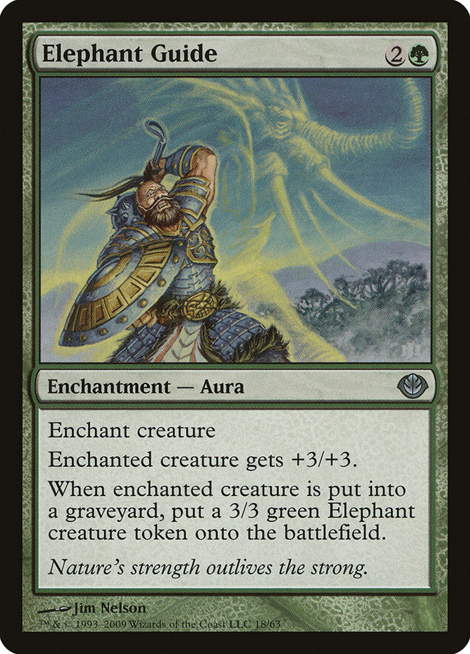 Elephant Guide [Duel Decks: Garruk vs. Liliana] | Devastation Store