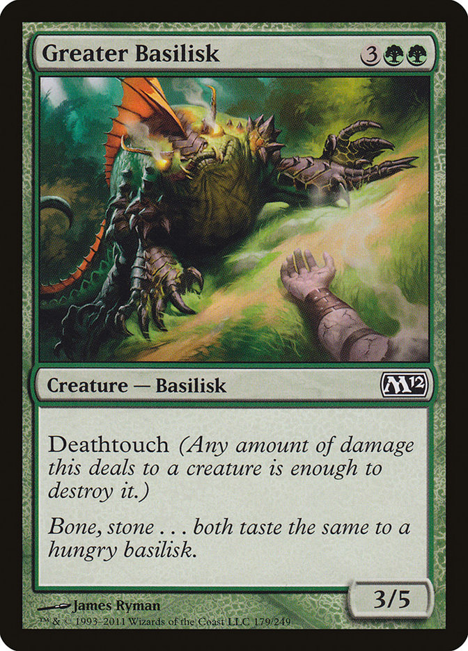 Greater Basilisk [Magic 2012] | Devastation Store