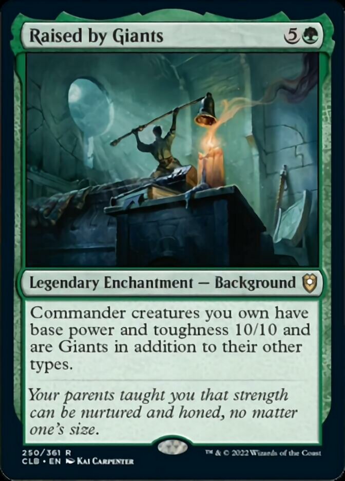 Raised by Giants [Commander Legends: Battle for Baldur's Gate] | Devastation Store
