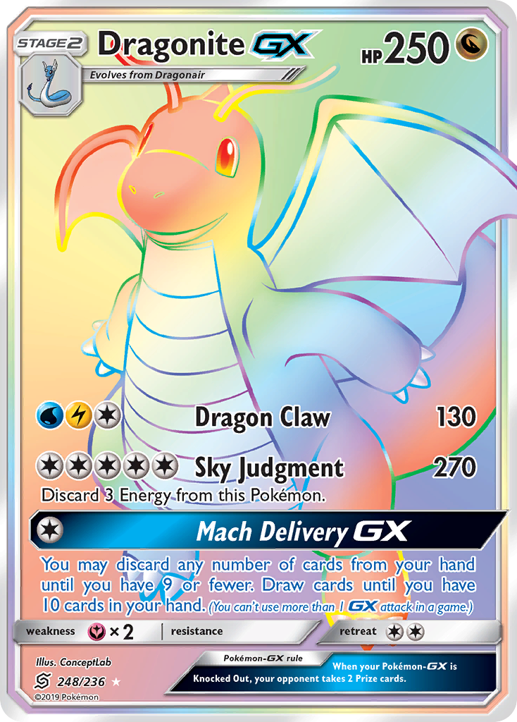 Dragonite GX (248/236) [Sun & Moon: Unified Minds] | Devastation Store