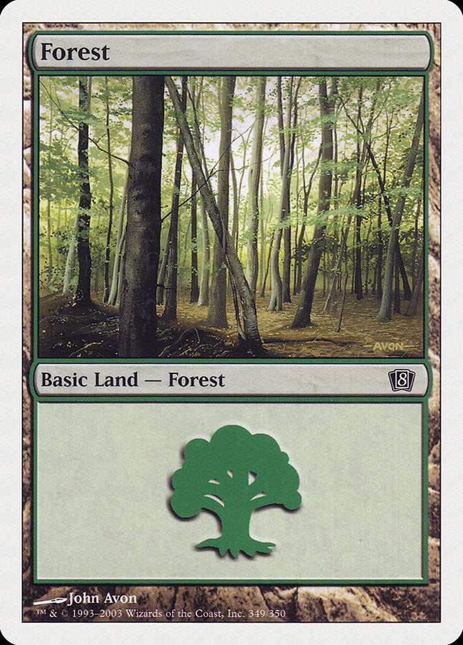 Forest (349) [Eighth Edition] - Devastation Store | Devastation Store