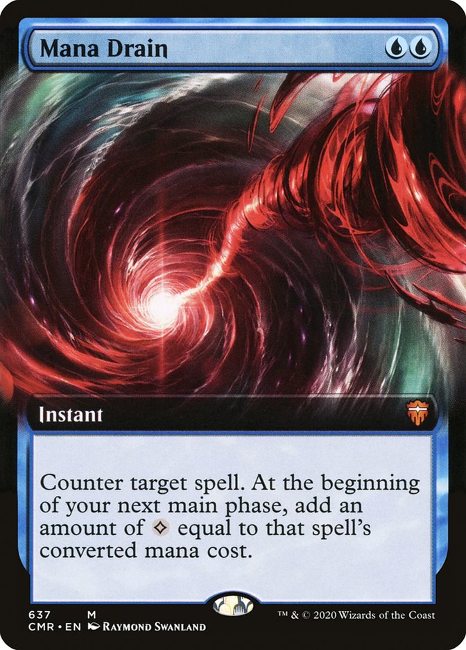 Mana Drain (Extended) [Commander Legends] | Devastation Store