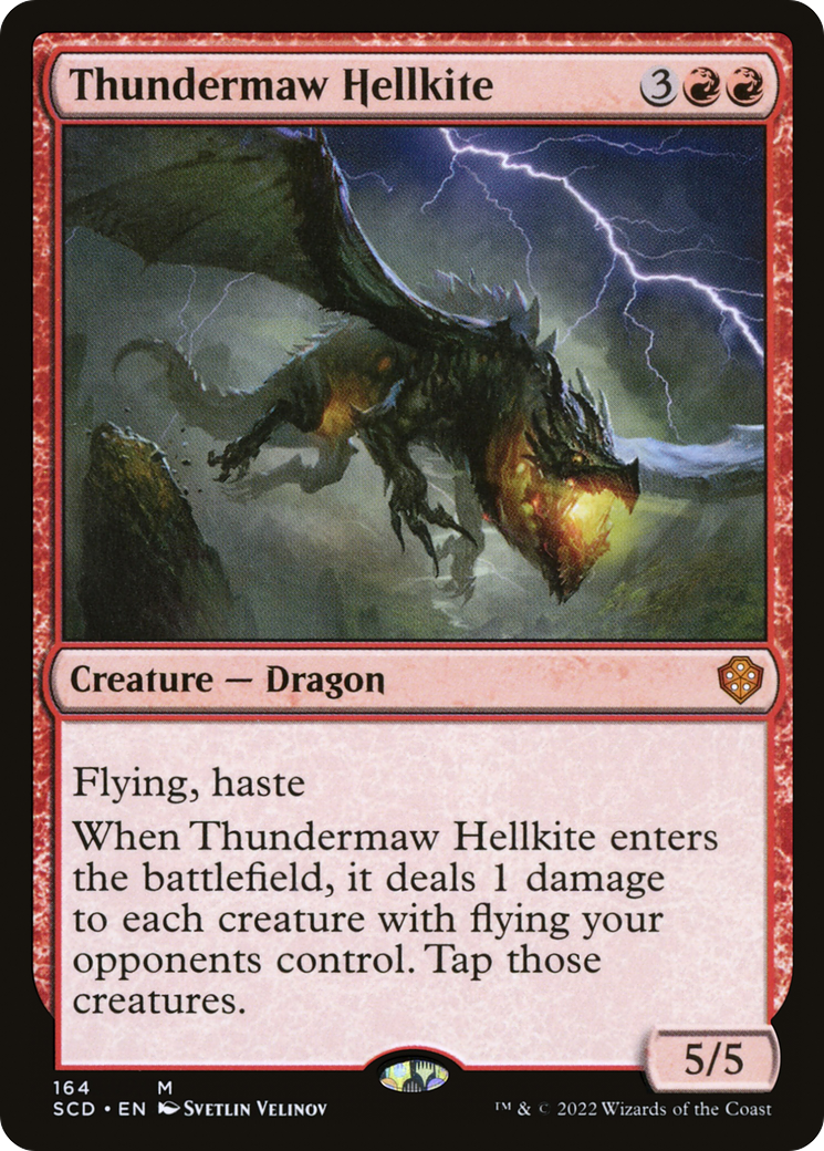 Thundermaw Hellkite [Starter Commander Decks] | Devastation Store