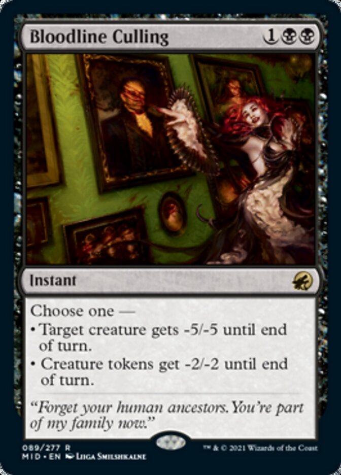 Bloodline Culling [Innistrad: Midnight Hunt] | Devastation Store