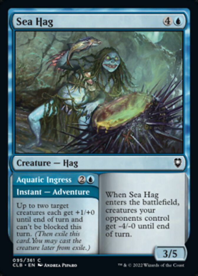 Sea Hag // Aquatic Ingress [Commander Legends: Battle for Baldur's Gate] | Devastation Store