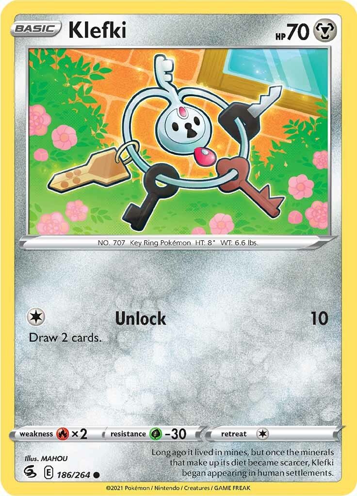 Klefki (186/264) [Sword & Shield: Fusion Strike] | Devastation Store