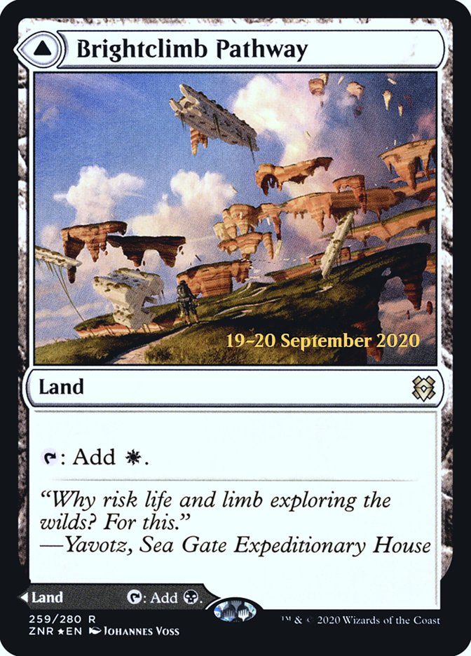 Brightclimb Pathway // Grimclimb Pathway [Zendikar Rising Prerelease Promos] | Devastation Store