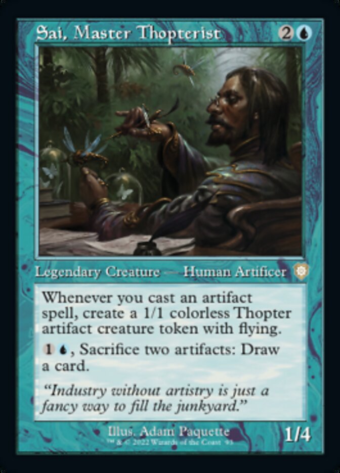 Sai, Master Thopterist (Retro) [The Brothers' War Commander] | Devastation Store