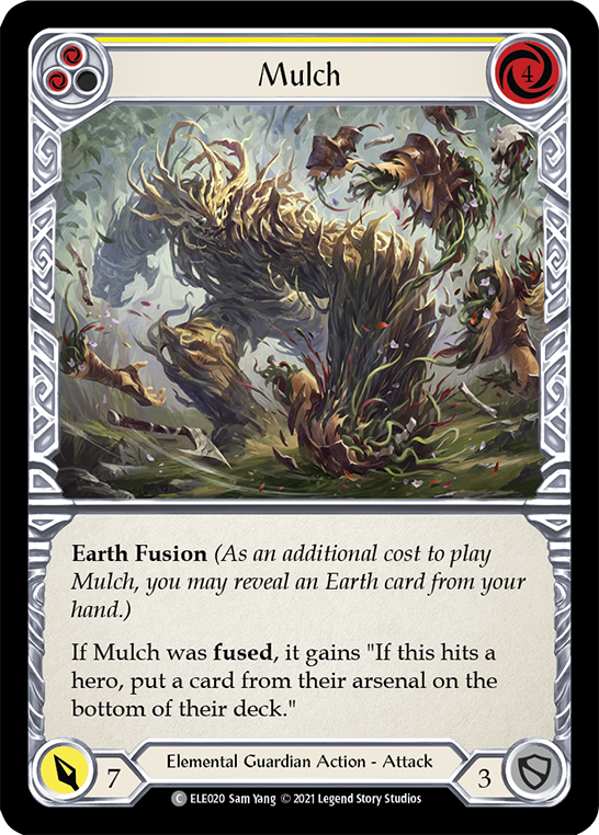 Mulch (Yellow) [ELE020] (Tales of Aria)  1st Edition Normal | Devastation Store
