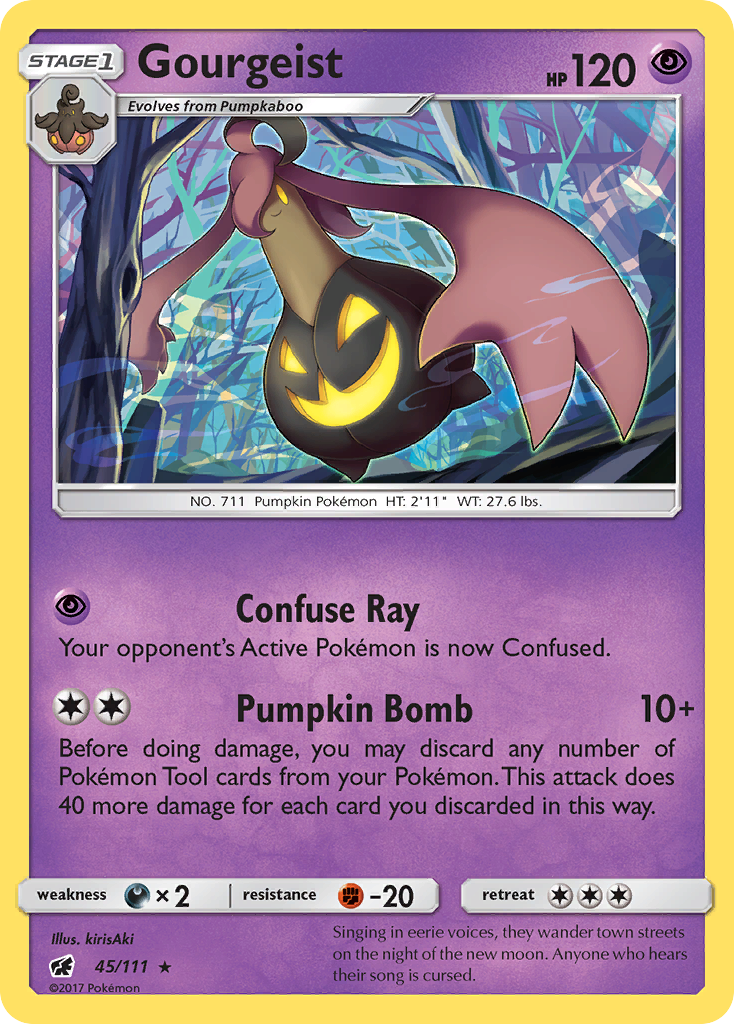 Gourgeist (45/111) [Sun & Moon: Crimson Invasion] | Devastation Store