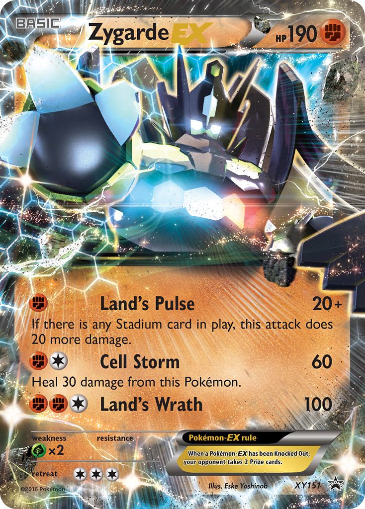 Zygarde EX (XY151) [XY: Black Star Promos] | Devastation Store