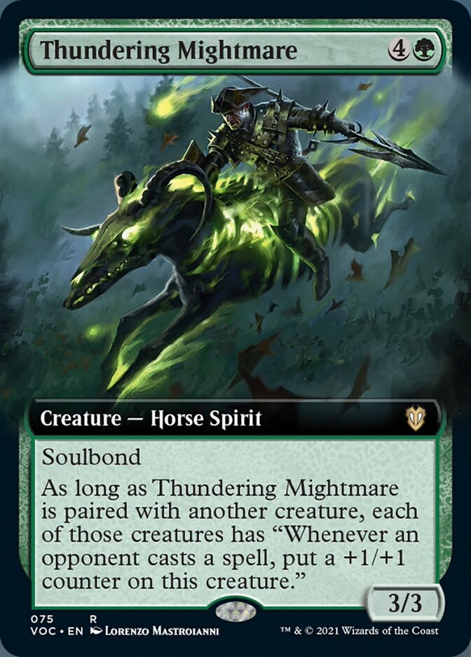 Thundering Mightmare (Extended) [Innistrad: Crimson Vow Commander] | Devastation Store