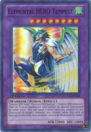 Elemental HERO Tempest [LCGX-EN048] Super Rare | Devastation Store