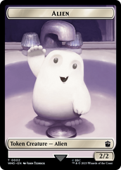 Alien // Alien Salamander Double-Sided Token [Doctor Who Tokens] | Devastation Store