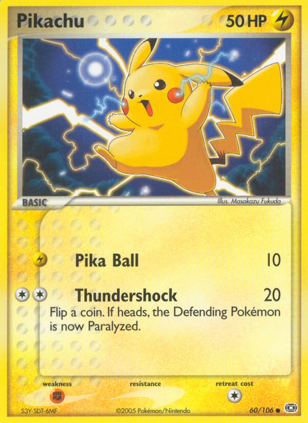 Pikachu (60/106) [EX: Emerald] | Devastation Store