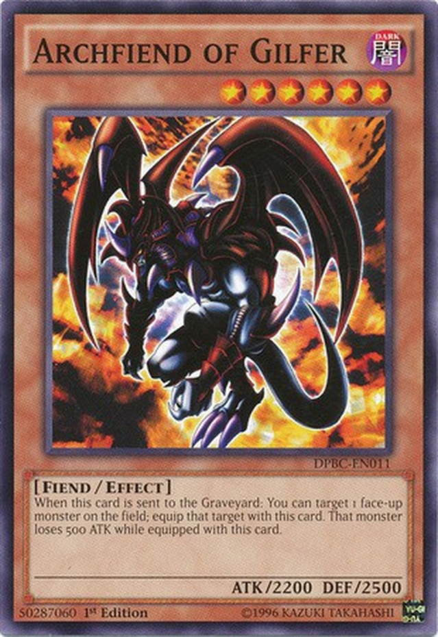 Archfiend of Gilfer [DPBC-EN011] Common | Devastation Store