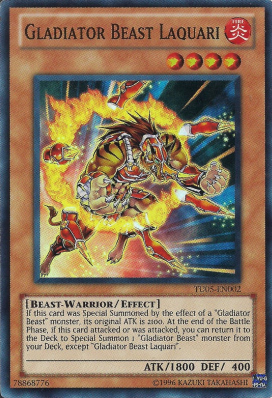 Gladiator Beast Laquari [TU05-EN002] Super Rare | Devastation Store