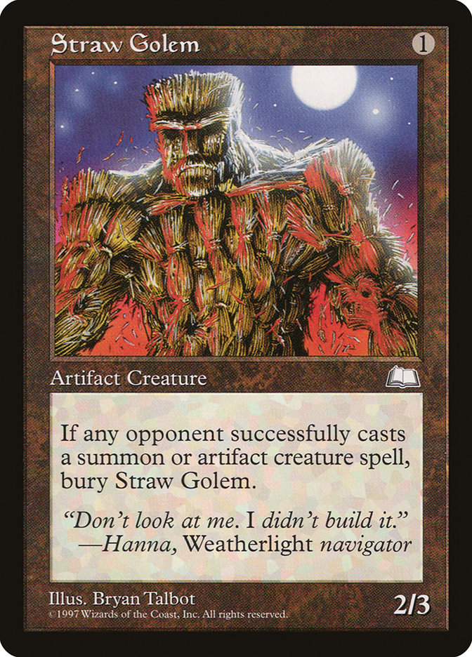 Straw Golem [Weatherlight] - Devastation Store | Devastation Store