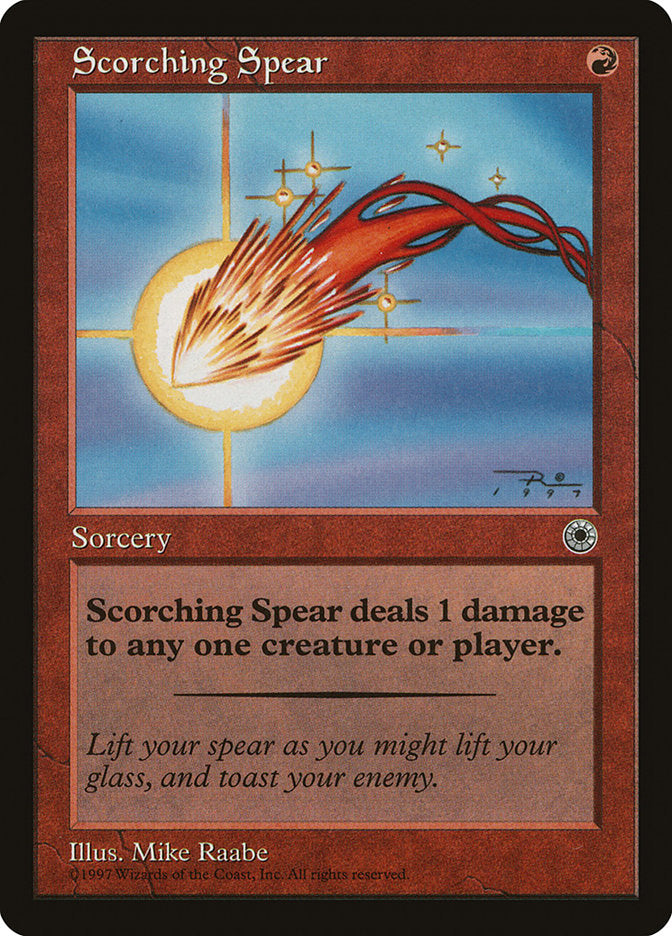 Scorching Spear [Portal] | Devastation Store