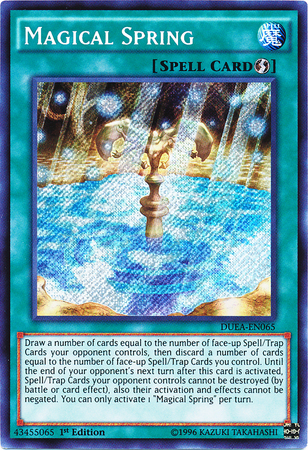 Magical Spring [DUEA-EN065] Secret Rare | Devastation Store