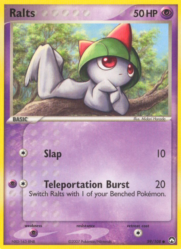 Ralts (59/108) [EX: Power Keepers] | Devastation Store