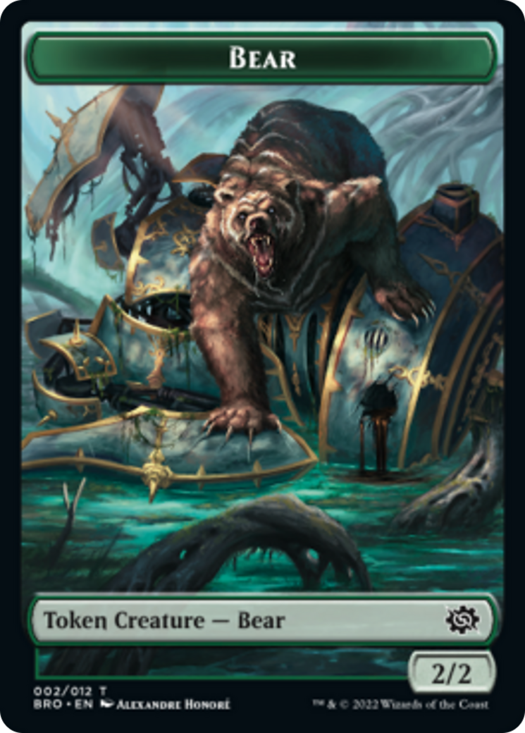 Bear Token [The Brothers' War Tokens] | Devastation Store