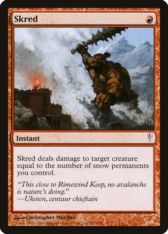 Skred [Coldsnap] | Devastation Store
