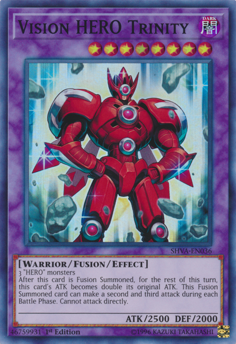 Vision HERO Trinity [SHVA-EN036] Super Rare | Devastation Store