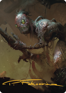 Mold Folk Art Card (Gold-Stamped Signature) [Commander Legends: Battle for Baldur's Gate Art Series] | Devastation Store