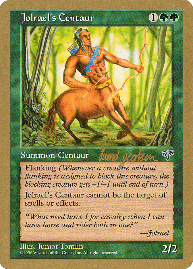 Jolrael's Centaur (Svend Geertsen) [World Championship Decks 1997] | Devastation Store