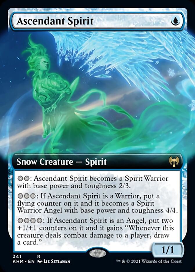 Ascendant Spirit (Extended Art) [Kaldheim] | Devastation Store