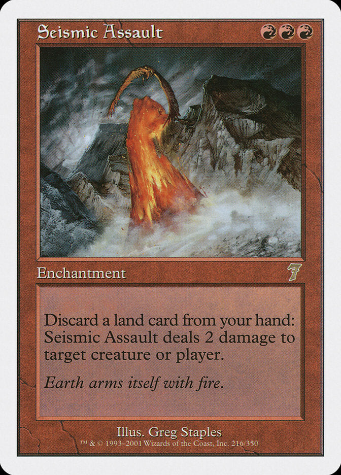 Seismic Assault [Seventh Edition] | Devastation Store