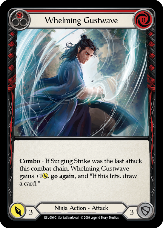 Whelming Gustwave (Red) [KSU016-C] Normal - Devastation Store | Devastation Store