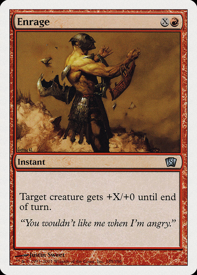 Enrage (Oversized) [Eighth Edition] | Devastation Store