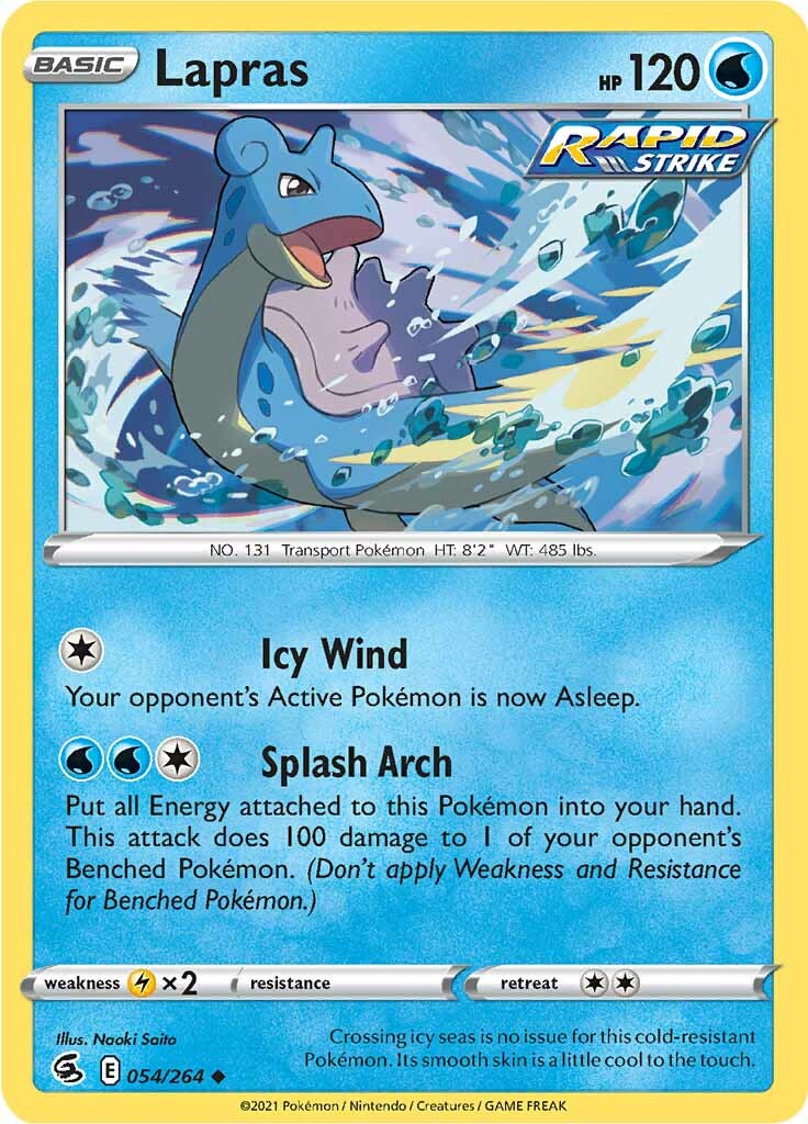 Lapras (054/264) [Sword & Shield: Fusion Strike] | Devastation Store