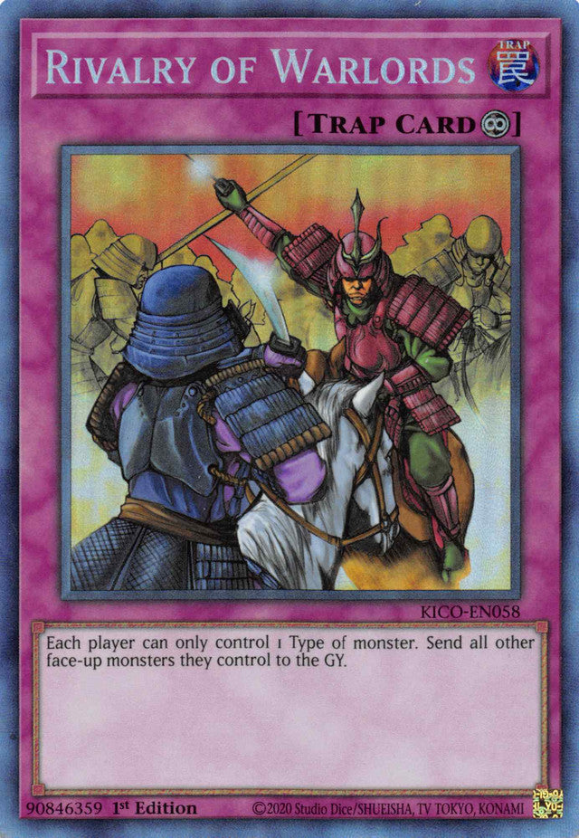 Rivalry of Warlords (Collector's Rare) [KICO-EN058] Collector's Rare | Devastation Store