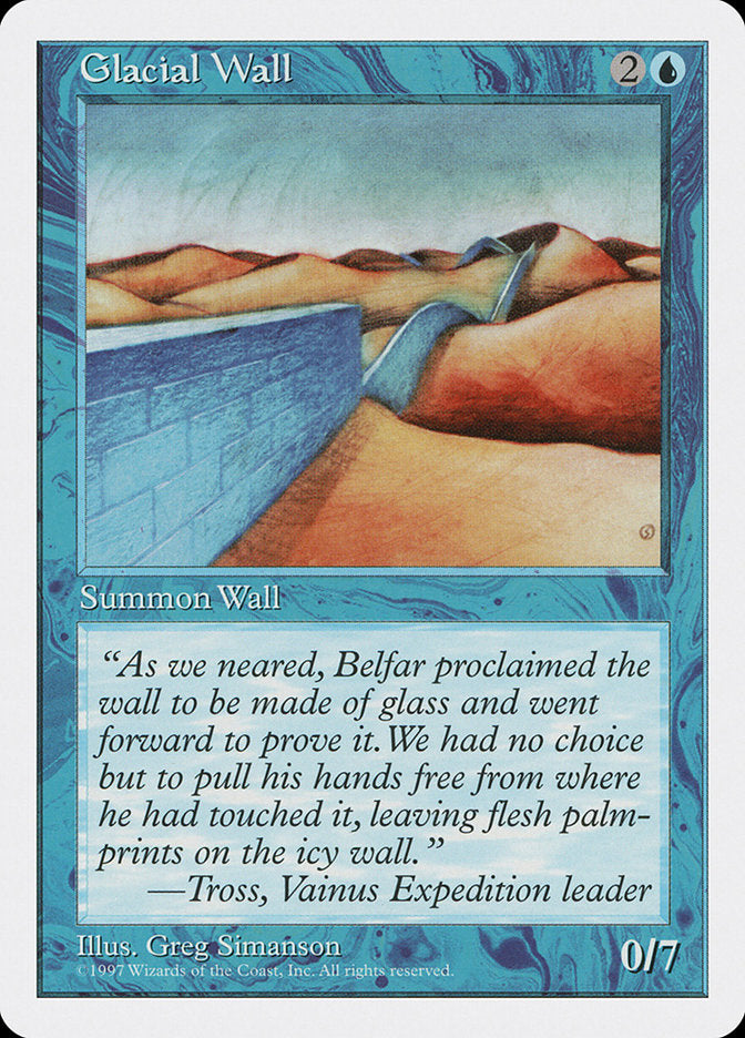 Glacial Wall [Fifth Edition] - Devastation Store | Devastation Store