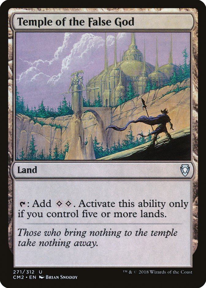 Temple of the False God (271/312) [Commander Anthology Volume II] - Devastation Store | Devastation Store