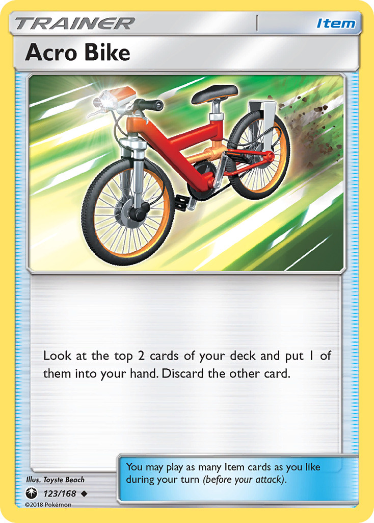 Acro Bike (123/168) [Sun & Moon: Celestial Storm] | Devastation Store