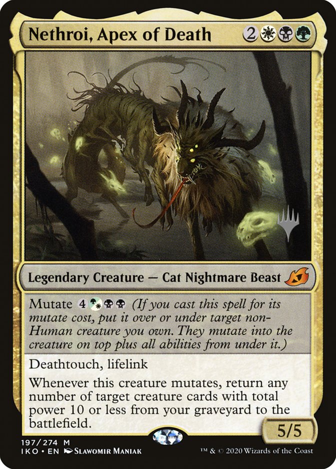 Nethroi, Apex of Death (Promo Pack) [Ikoria: Lair of Behemoths Promos] | Devastation Store