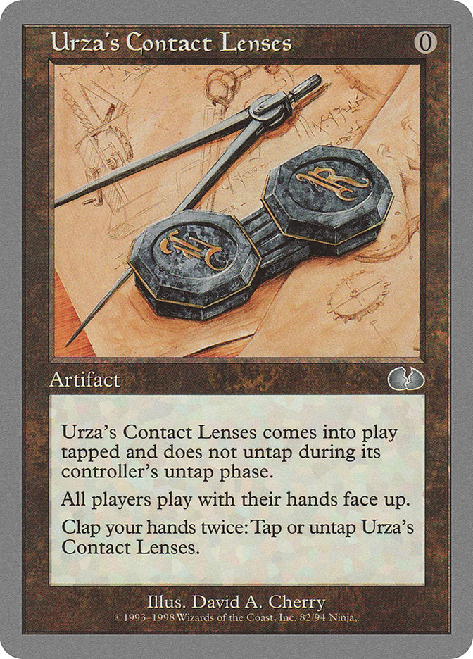 Urza's Contact Lenses [Unglued] | Devastation Store