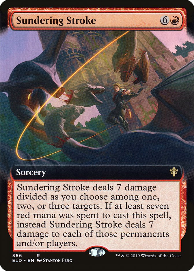 Sundering Stroke (Extended) [Throne of Eldraine] | Devastation Store