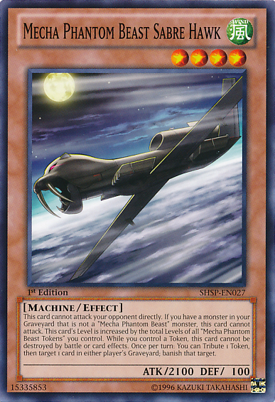 Mecha Phantom Beast Sabre Hawk [SHSP-EN027] Common | Devastation Store